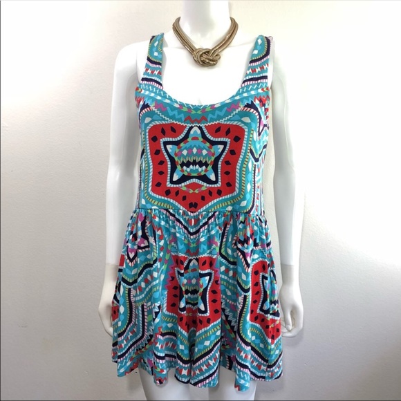 Mara Hoffman Estrada Turquoise Romper Size S&M - Picture 2 of 4